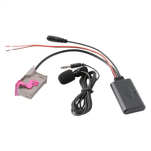 Bluetooth Car Audio Cable Adapter 32pin Module Handsfree AUX Mic for Audi A3 A4 A6 A8 TT R8 RNS-E