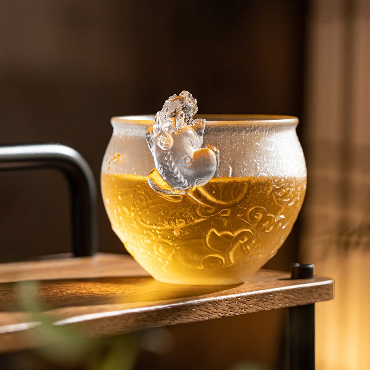 Ancient glazed cup master cup handmade teacup single cup high-end light luxury household tea