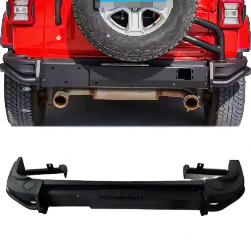 Gobison New Design Car Offroad 4x4 Auto Accessories Rear Bumper for Jeep Wrangler JL Bumper