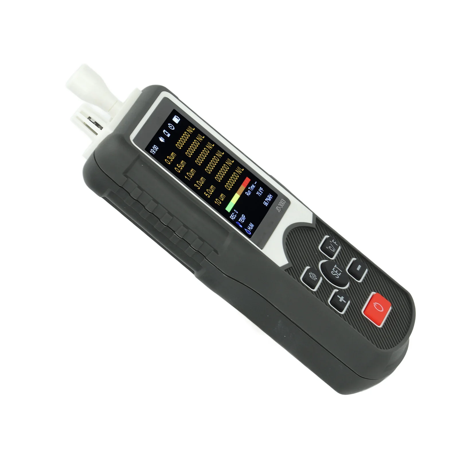 Air Dust Particle Monitor Dust Particle Counter Professional Particulate Matter Tester Air Quality Monitor for Indoor Outdoor