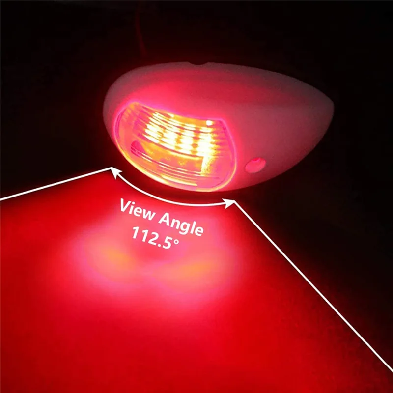 

AW-Навиigation Light Светодиодный боковой фонарь для лодки Сигнальная лампа Сигнальная сигнальная лампа Свет для яхты