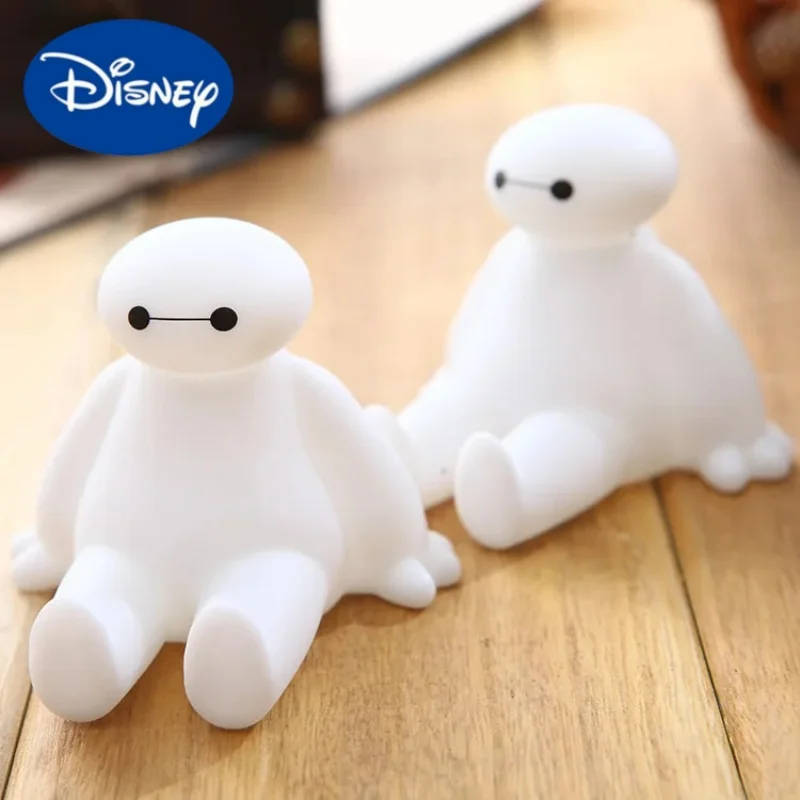 Disney Baymax Mobile Phone Holder Lazy Drama Artifact Good Things Desktop Ornaments Cartoon Anime Characters BigHero Model Stand