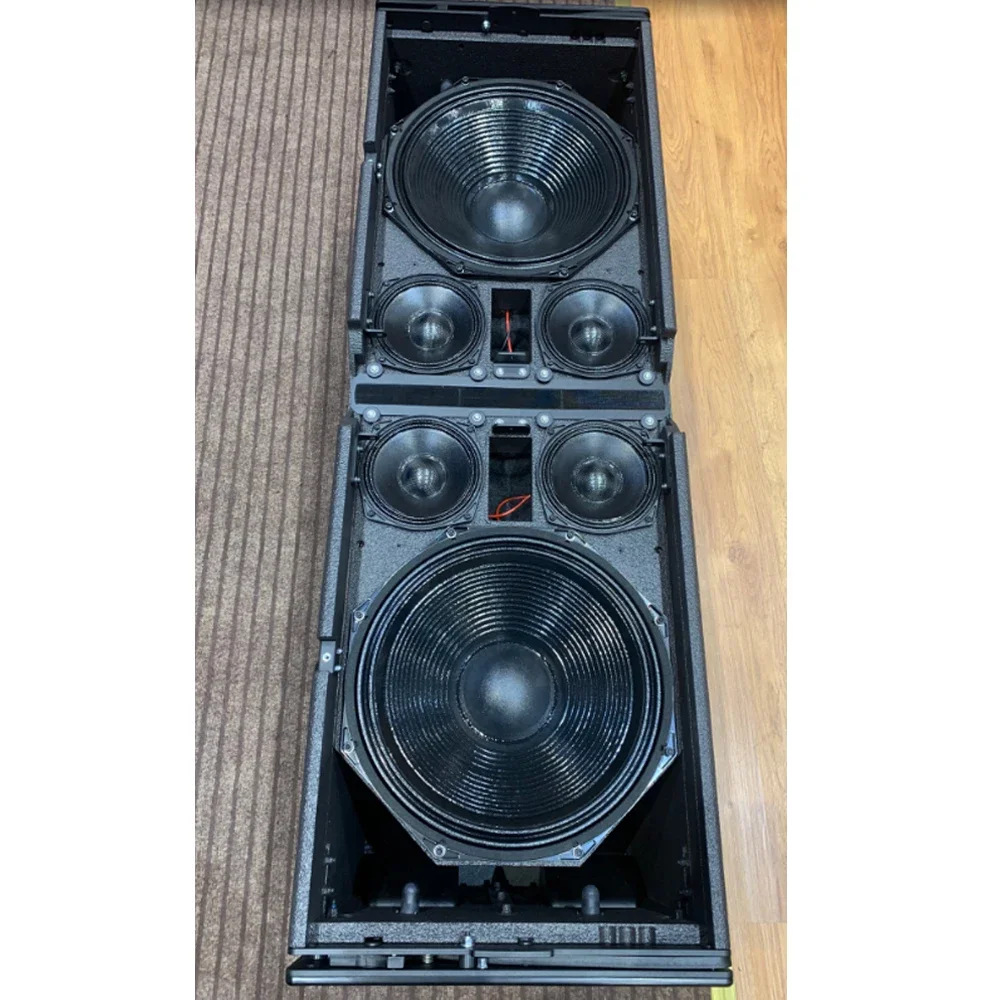 Lase Sound LS1 Neodymium Dual 15 Inch 3 Way Powerful Line Array Stage Performance Speaker for Large Events