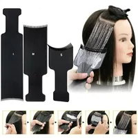 3pcs Professional Hair Coloring Board Hairdressing Hair Applicator Brush Salon Hair Coloring Dyeing Board Hair Styling Tool