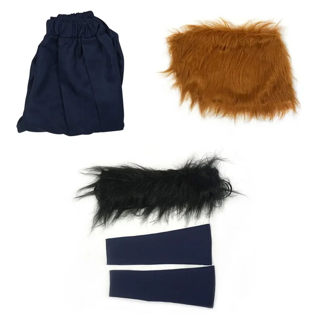 Disfraz de Cosplay Hashibira Inosuke para niños y adultos, tenue de fiesta de carnaval de Halloween