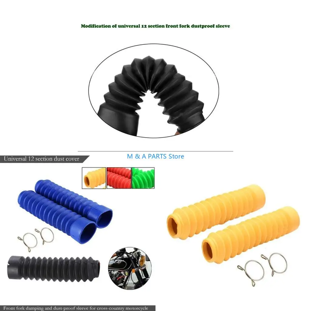 U1JF Front Fork Gator Shock Damping Dust Guard for Pit Dirt Bike Shock-Absorber