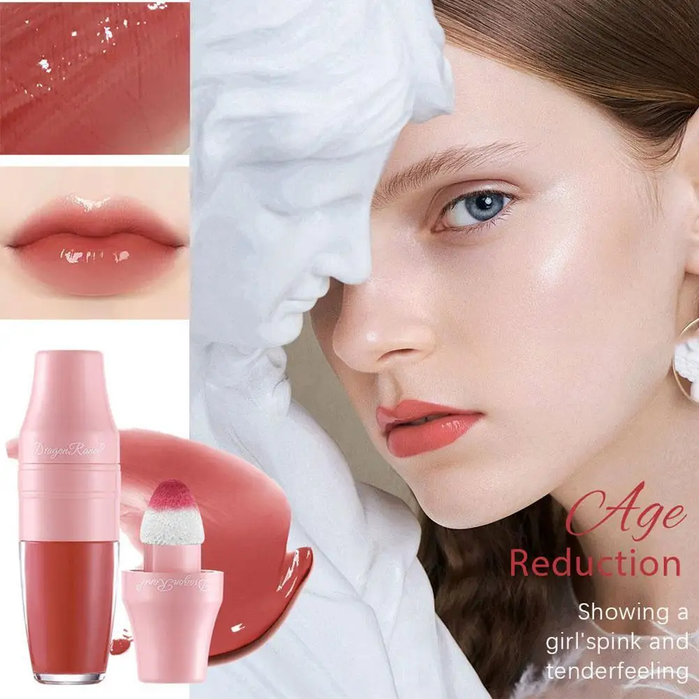 Shake Mirror Lip Tint Lip Glaze femminile carino impermeabile antiaderente tazza rossetto acqua multiuso Blush Liquid