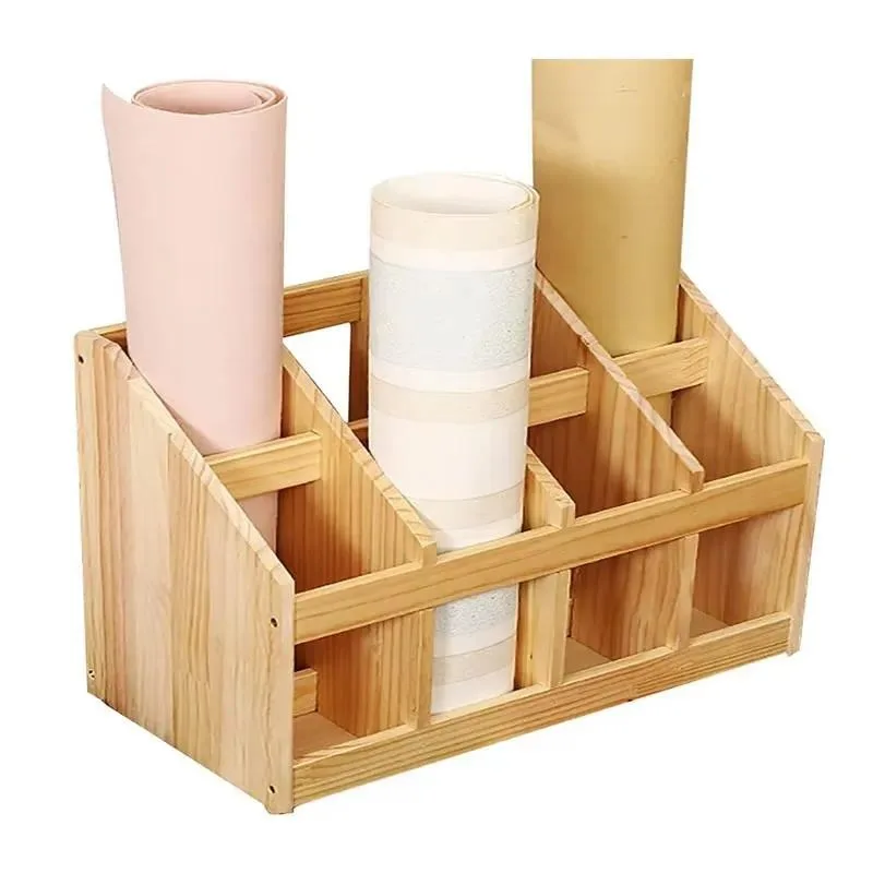 Wooden Yoga Mat Storage Rack Home Gym Organizer Stand Umbrella Holder Wall Mounted Shelf for Exercise Mats Fitness Equipment