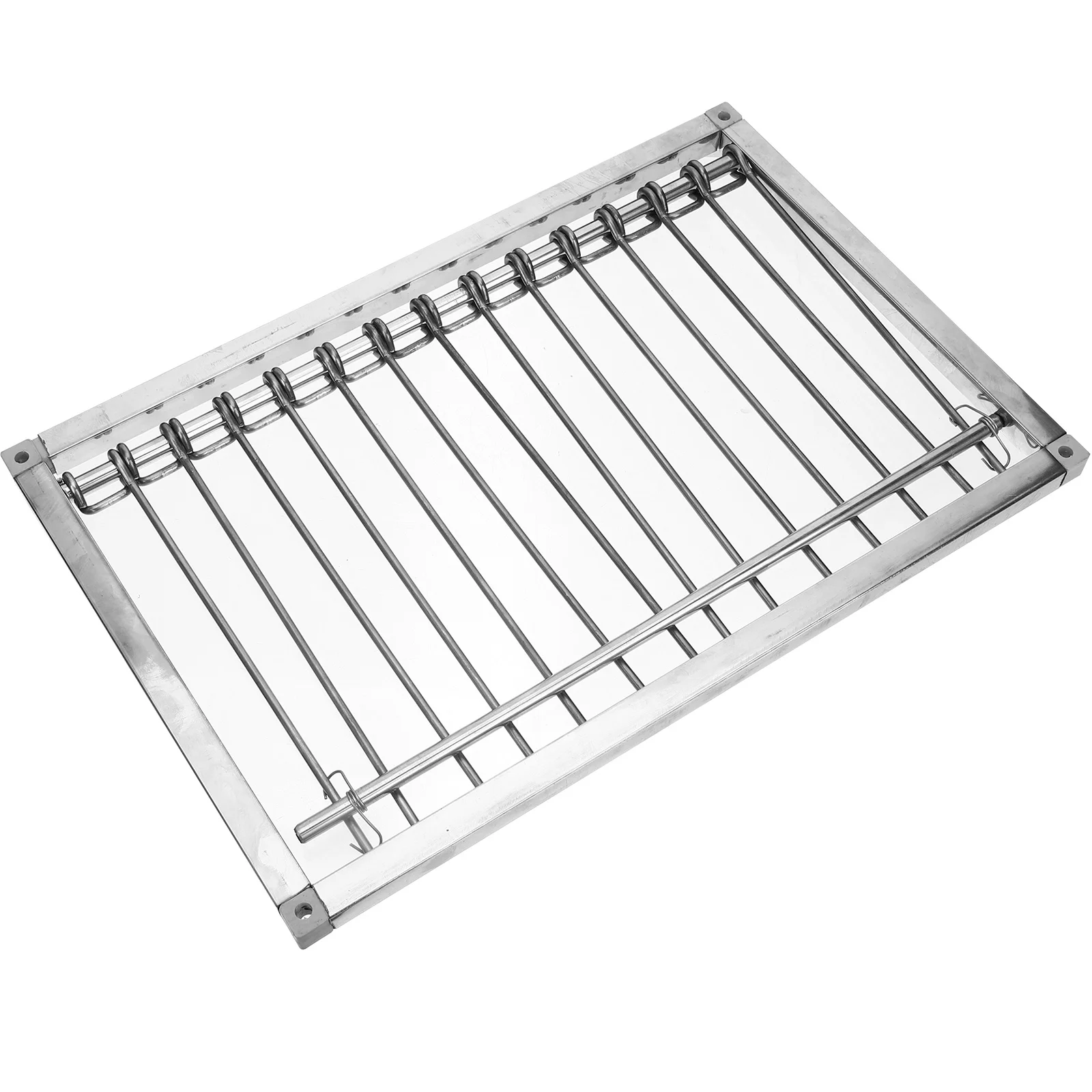 

Pigeon Cage Door Durable Stainless Steel Metal Install Entrance Supply Bird Cage Bar Pigeon Supplies