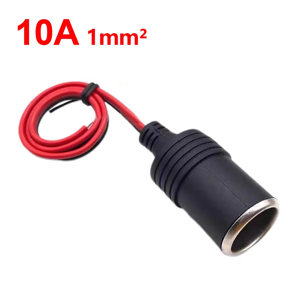 12 V 10 A/15 A/20 A/50 A Automontiertes Zigarettenanzünder-Ladegerät mit 30 cm Kabel, Buchse/Stecker, Stecker-Adapter, universell