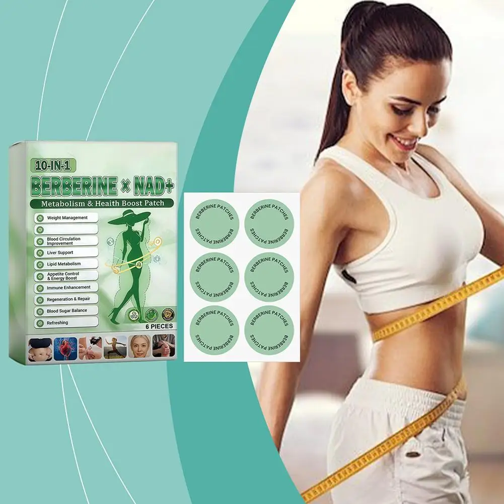 1/3/5pcs Women's Nano Microneedle Slimming Patch Weight Management & Blood Sugar Balance Weight Loss For Body Skin Daily Use