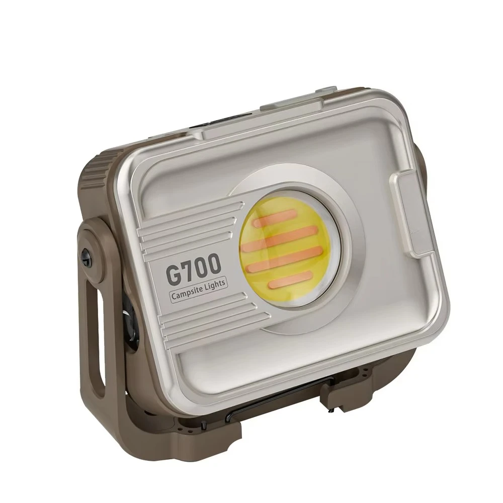Outdoor LED Camp Lamp Portable Long Endurance ABS Body White Plastic for Wilderness Emergency Garden Lighting