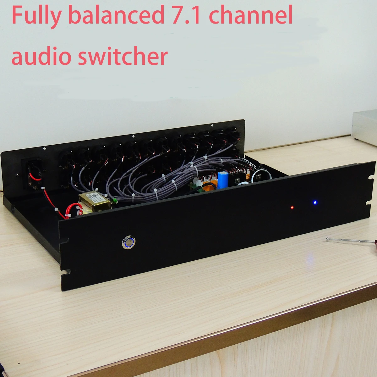 Imagem -03 - Controle Remoto Totalmente Equilibrado 7.1 Canais de Áudio Switcher Xlr Switch em para Fora