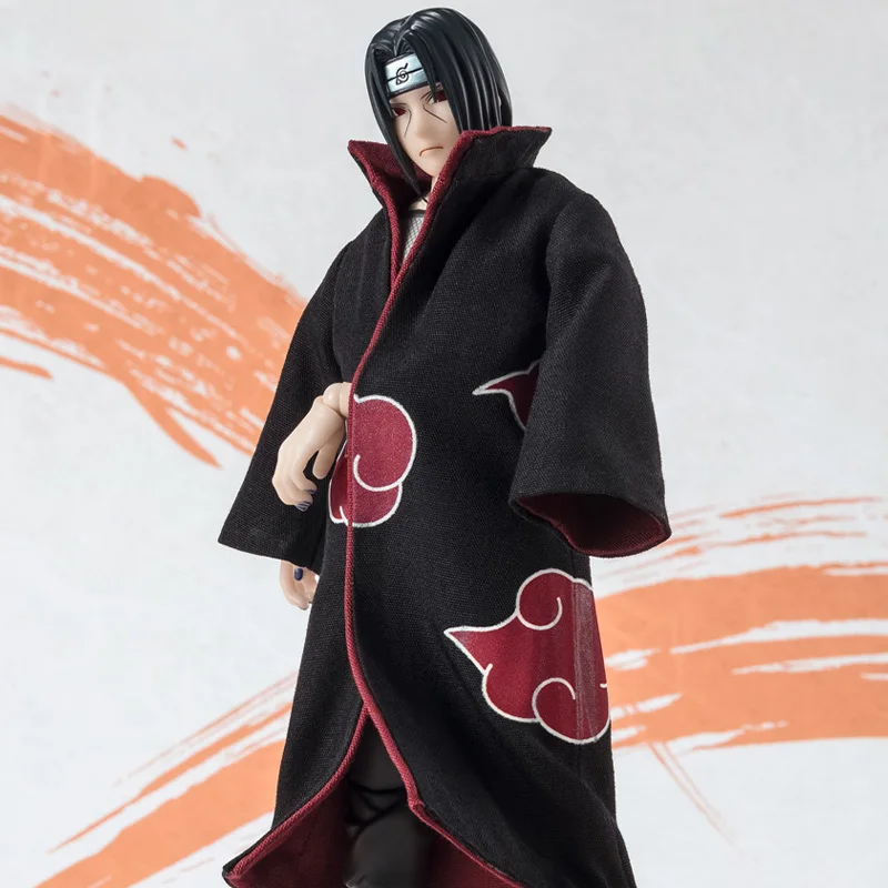 متوفر في المخزون بانداي SHF ناروتو ITACHI UCHIHA Narutop99 أطقم منمذجة أنيمي عمل مقاتلة الانتهاء نموذج الصندوق الأصلي لعبة هدية للطفل
