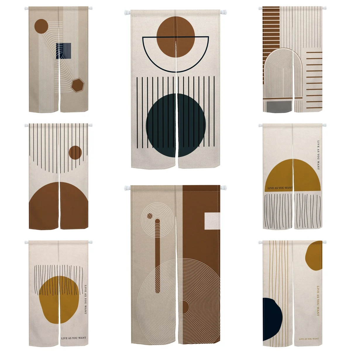 Nordic Doorway Curt… - image