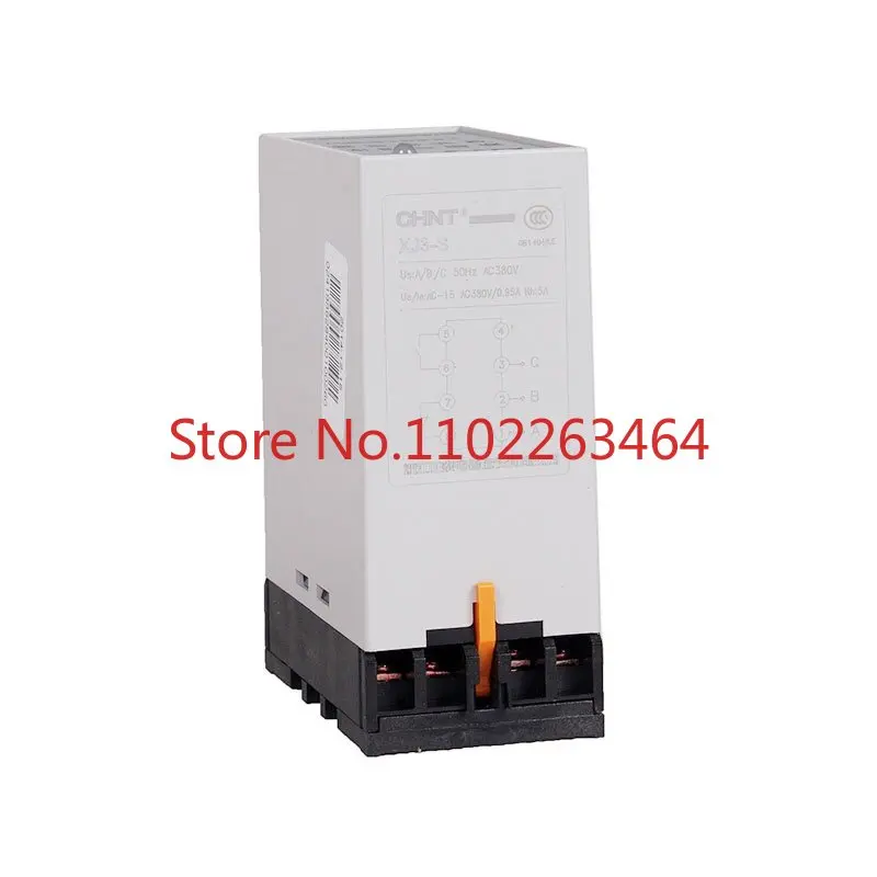 Genuine XJ3-S open-phase and phase-sequence protection relay AC380V replaces XJ5 open-phase protector