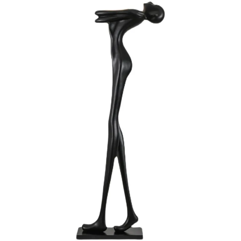 

Humanoid art sculpture ball floor lamp creative designer hotel lobby exhibition hall villa sales department ornament