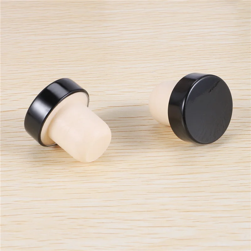 

TFORU-72Pcs T-Shaped Stopper Reusable Wine Cork Bottle Stopper Sealing Plug Bottle Cap For Wine Beer Bottles (Black)