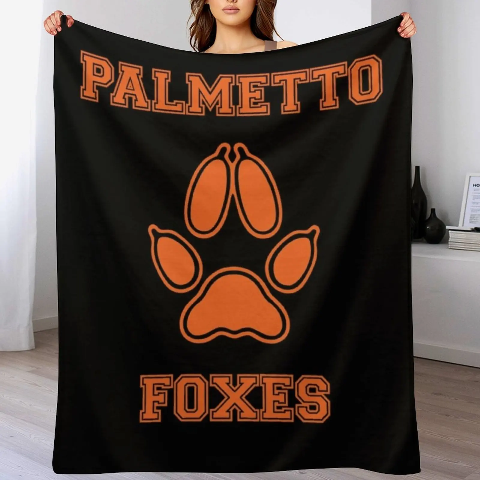 

Palmetto Foxes Throw Blanket Extra Large Throw Fashion Sofas Furry Soft Beds Blankets