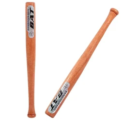 Bate de béisbol de madera maciza para niños, palo de béisbol de madera dura, herramienta de autodefensa para el hogar, equipo de Fitness para deportes al aire libre, 21 