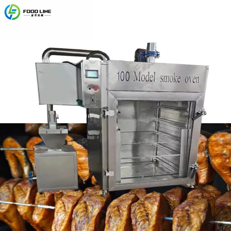 Customized Modern Design Smoker Oven Compact Smoking Equipment Space Saving Smoking Machine for Kitchen Layout