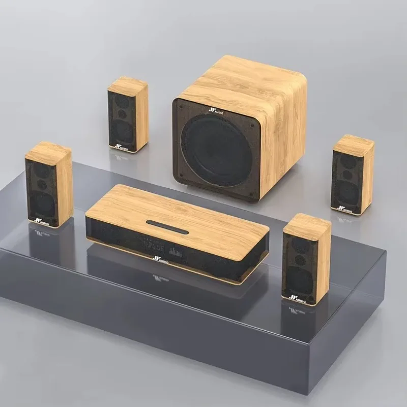 

5.2-Channel Hi-Fi Amplifier - 580 Watt AV Home Theater Speaker Subwoofer Surround Sound Receiver USB, RCA, ARC, MIC In