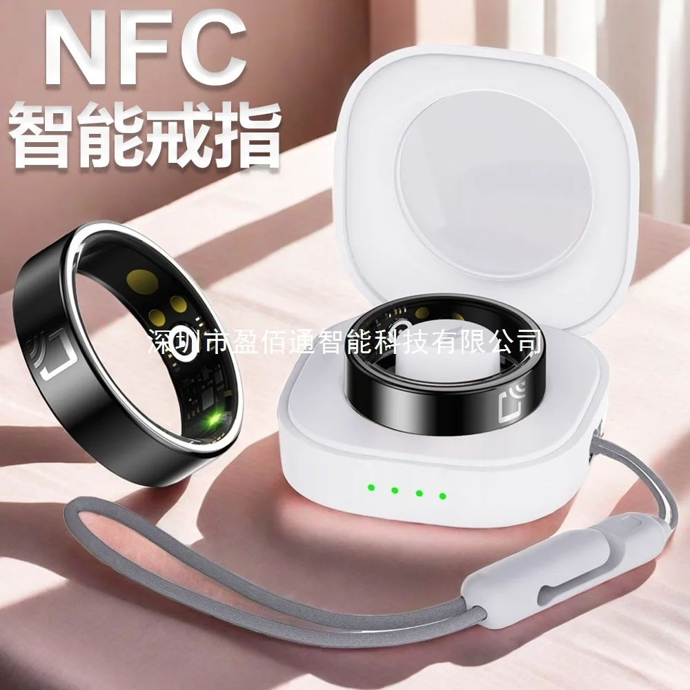 

Умное здоровье Керамическое умное кольцо NFC Сердечный ритм Кислород Сон IP68 Водонепроницаемое умное кольцо