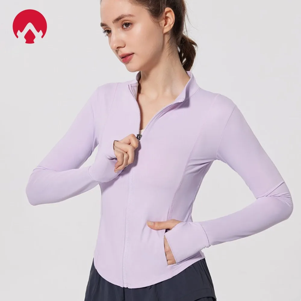 Women's Outdoor Sports Jacket with Cooling Fabric and UV Protection UPF50+ for Yoga, Running and Jogging Top
