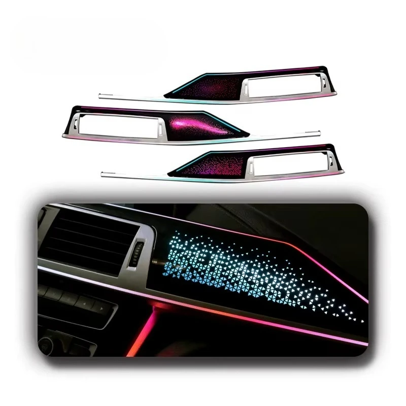 Car Ambient Light For BMW 2013-2019 3 Series 64 Color Atmosphere Light For F30 F31 F34 F36 Interior Decoration Accessories