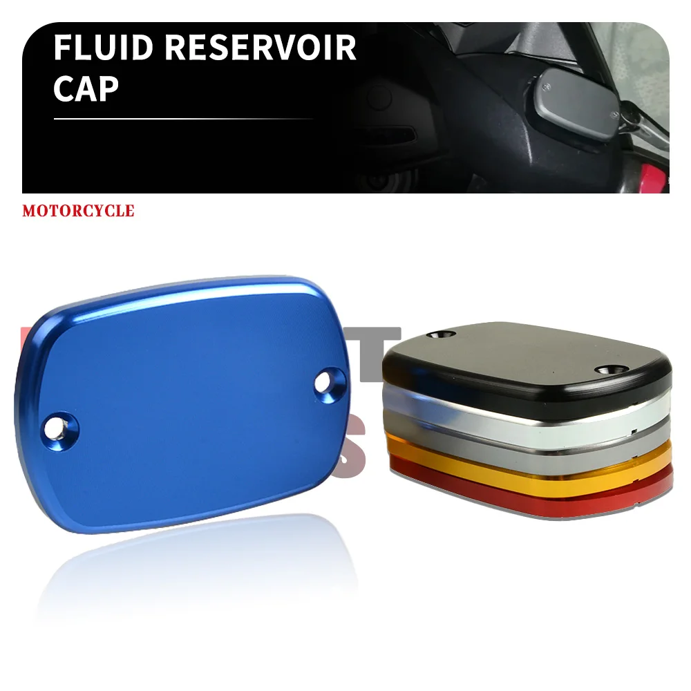 Motorbike Brake Fluid Tank Cap T max Motorcycle Fluid Oil Reservoir Cover For YAMAHA T-Max 500 2004-2011 TMax 530 2012 2013 2014