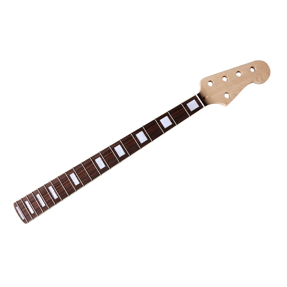 Bass Guitar Neck 5String electric guitar neck 20fret 34inch Maple Rosewood Fretboard Block Inlay DIY #US