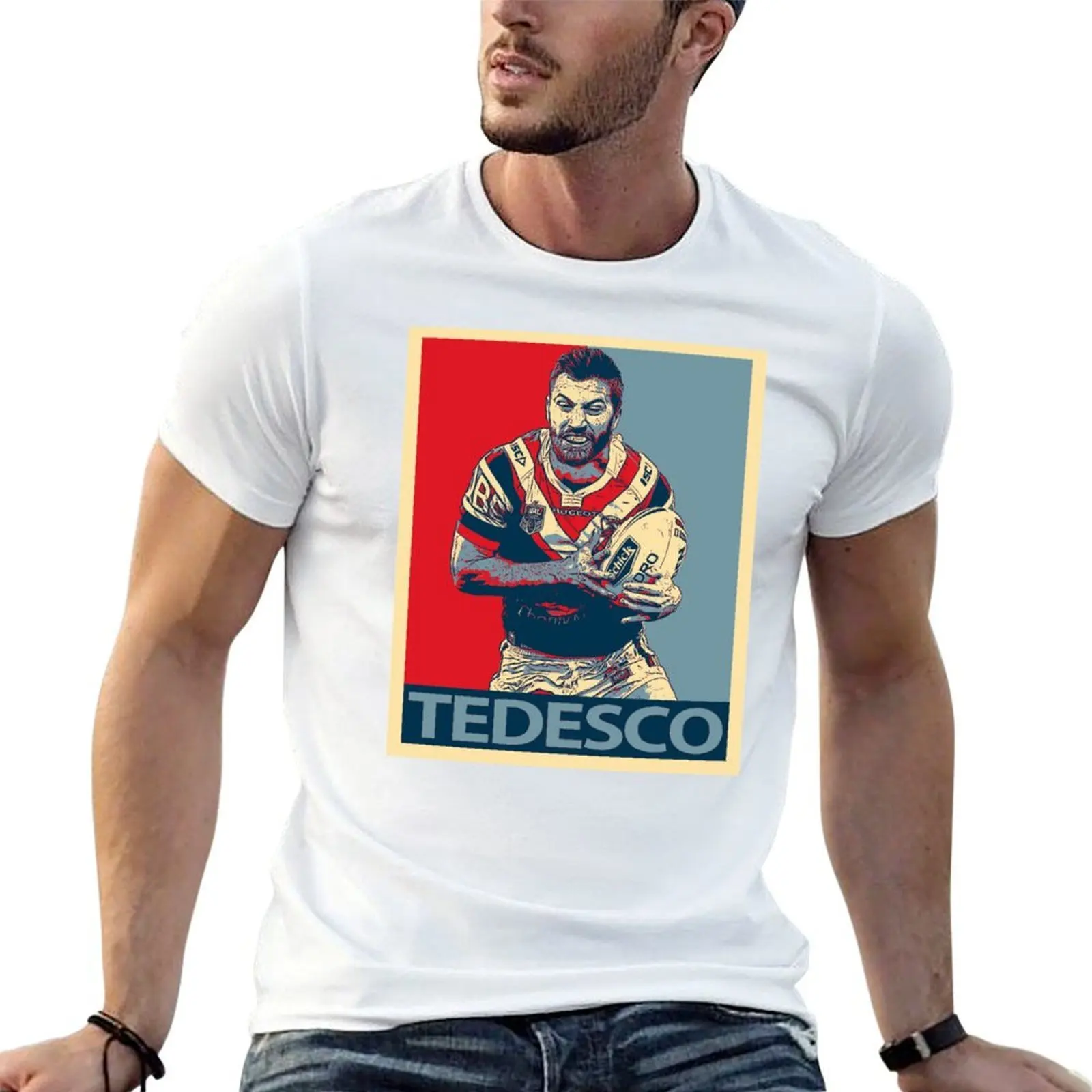 Футболка James Tedesco, мужская хлопковая футболка, дизайнерские мужские футболки, футболки для мужчин