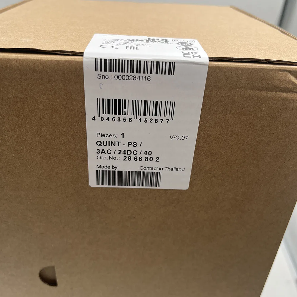 2866802 Unit - QUINT-PS/ 3AC/24DC/40 POWER SUPPLY