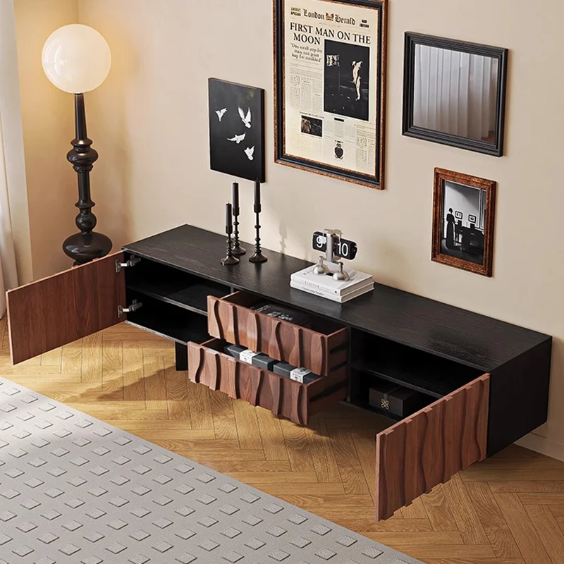 

Retro TV Cabinet Storage and Storage Unit Luxurious Furniture for Living Room TV Cabinet Floor Monitor Stand Table Simple