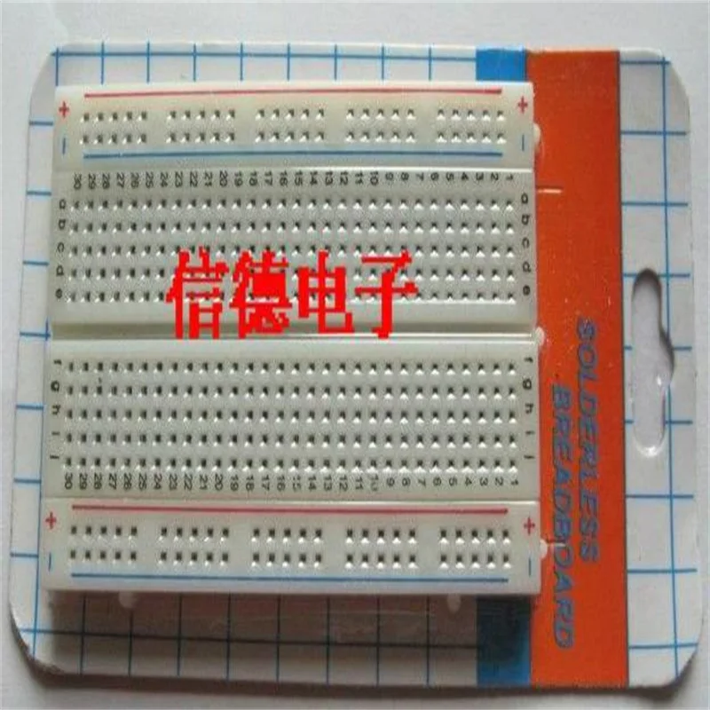 10pc Quality mini bread board / breadboard 8.5CM x 5.5CM 400 holes