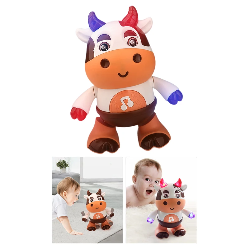 Boogie Cow Light Up Dancing Cow, Boogie Cow Light Up Dancing Cow For Active Fun, Dancing Cow Toy, Musical Boogiecow Toy