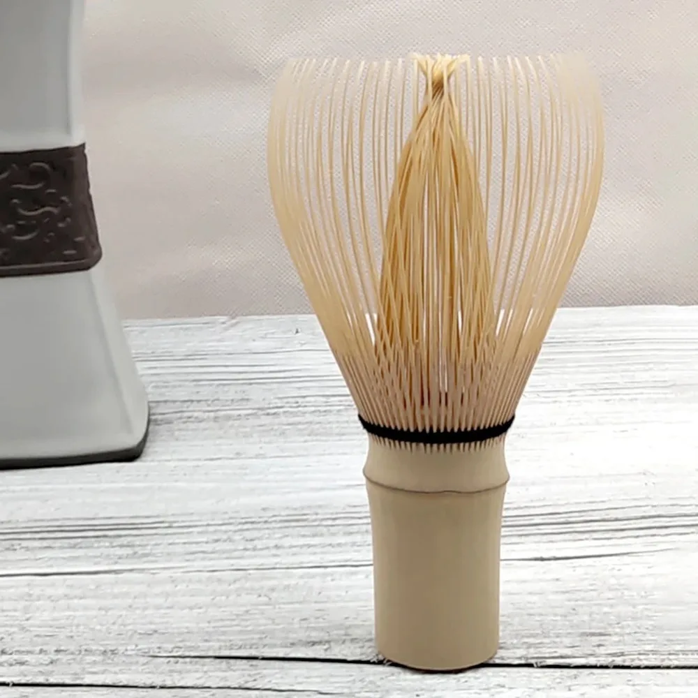 Bamboo Matcha Whisk Multifunctional Reusable Matcha Green Tea Powder Whisk Japanese Tea Set Bamboo Brush for Tea Lovers