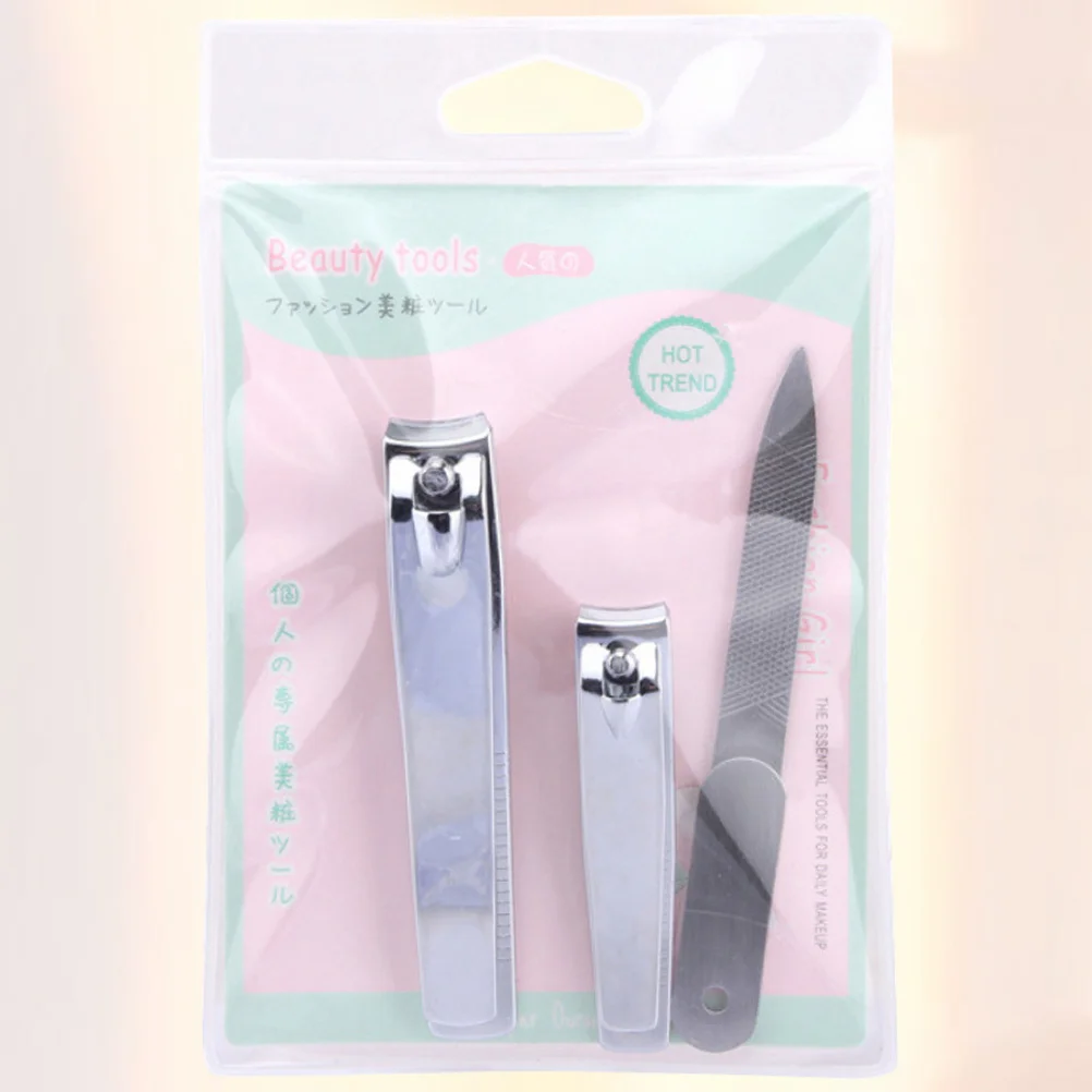 3-teiliges hochwertiges Nagelfeilen-Set, schnell und einfach zu formen, langlebiges Maniküre-Set für Freunde, Familie, Geschenke, Nagelschneider, Maniküre-Werkzeug