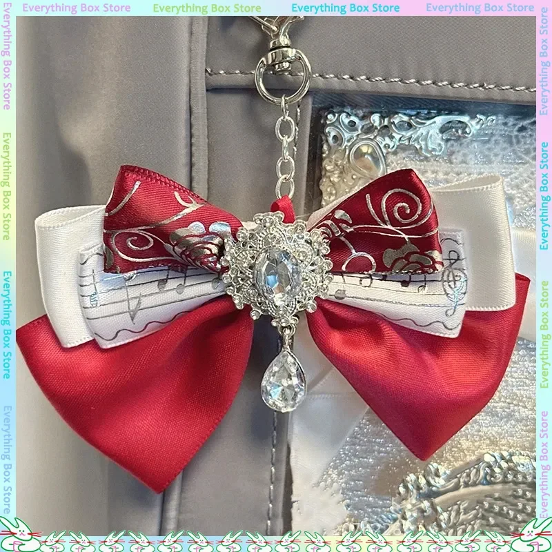 

Аксессуары в стиле Лолиты, подвеска с бантом, универсальная лента, аниме itaBag, подвеска «сделай сам», украшение, двумерный подарок для друзей