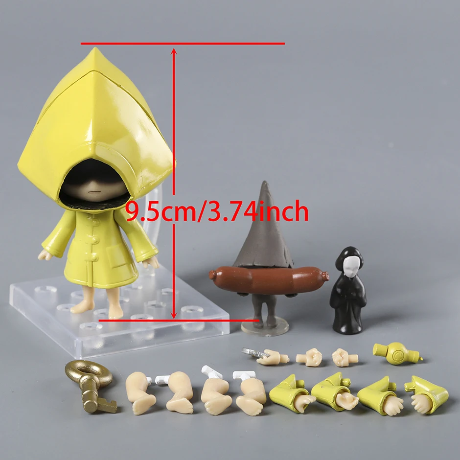 Little Nightmares Six フィギュア 14体セット Little Nightmares Six 2146 Action Figure Face Changeable Toy