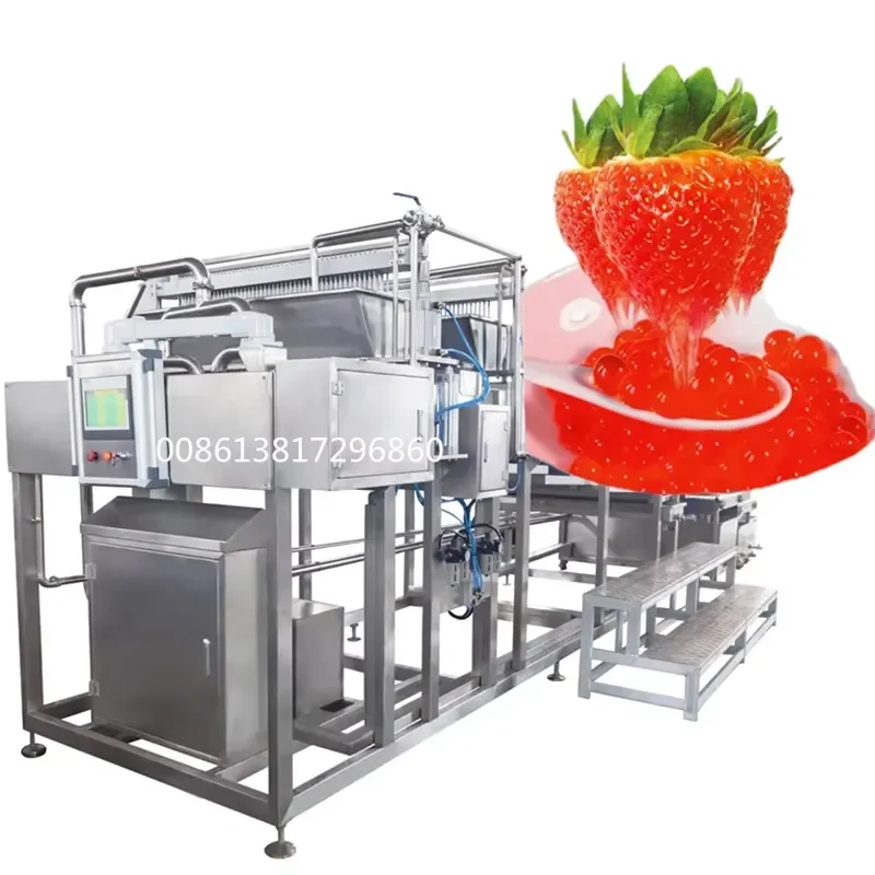 Commercial Automatic Bubble Counter Popping Boba Machine Agar Jelly Ball Maker Factory Price