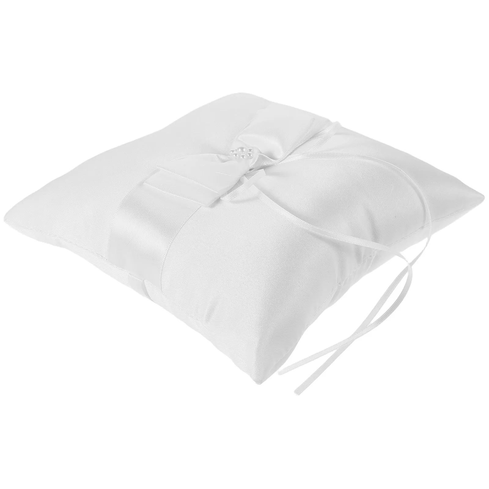 Flower Ring Holder Pillow Bridal for Wedding Ceremony Barrier Bride Accessories Day Cushion Rings along with