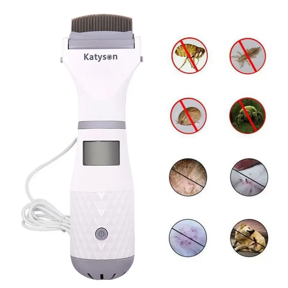 New Multifunction Insect repellent Lice catcher Hair cleaner Lice comb Pet supplies Electric
