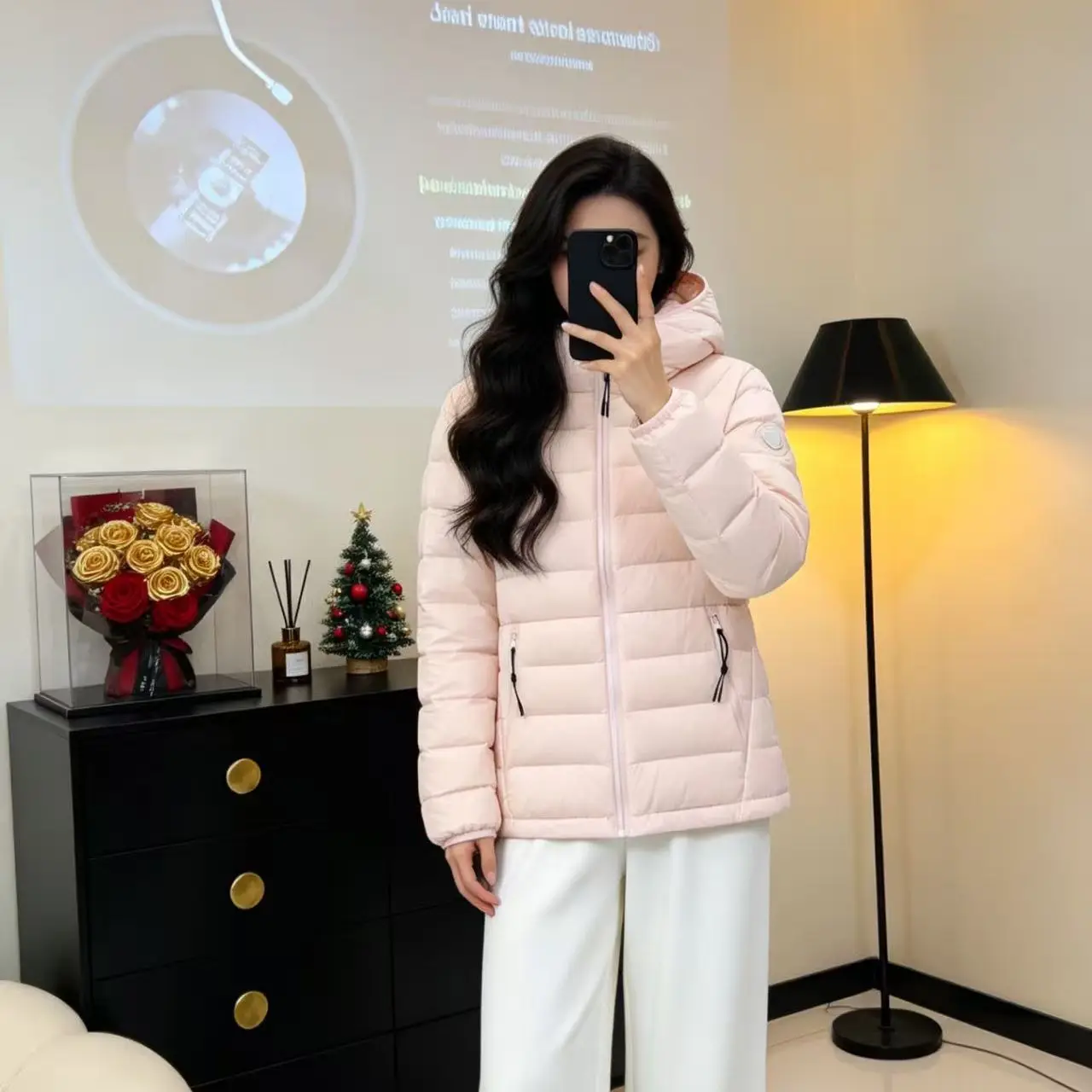 Foreign Trade Down Jacket Women's 2026 Winter New Hooded Warm Cotton Padded Coat Female Outcoat Versatile Lightweight Overcoat
