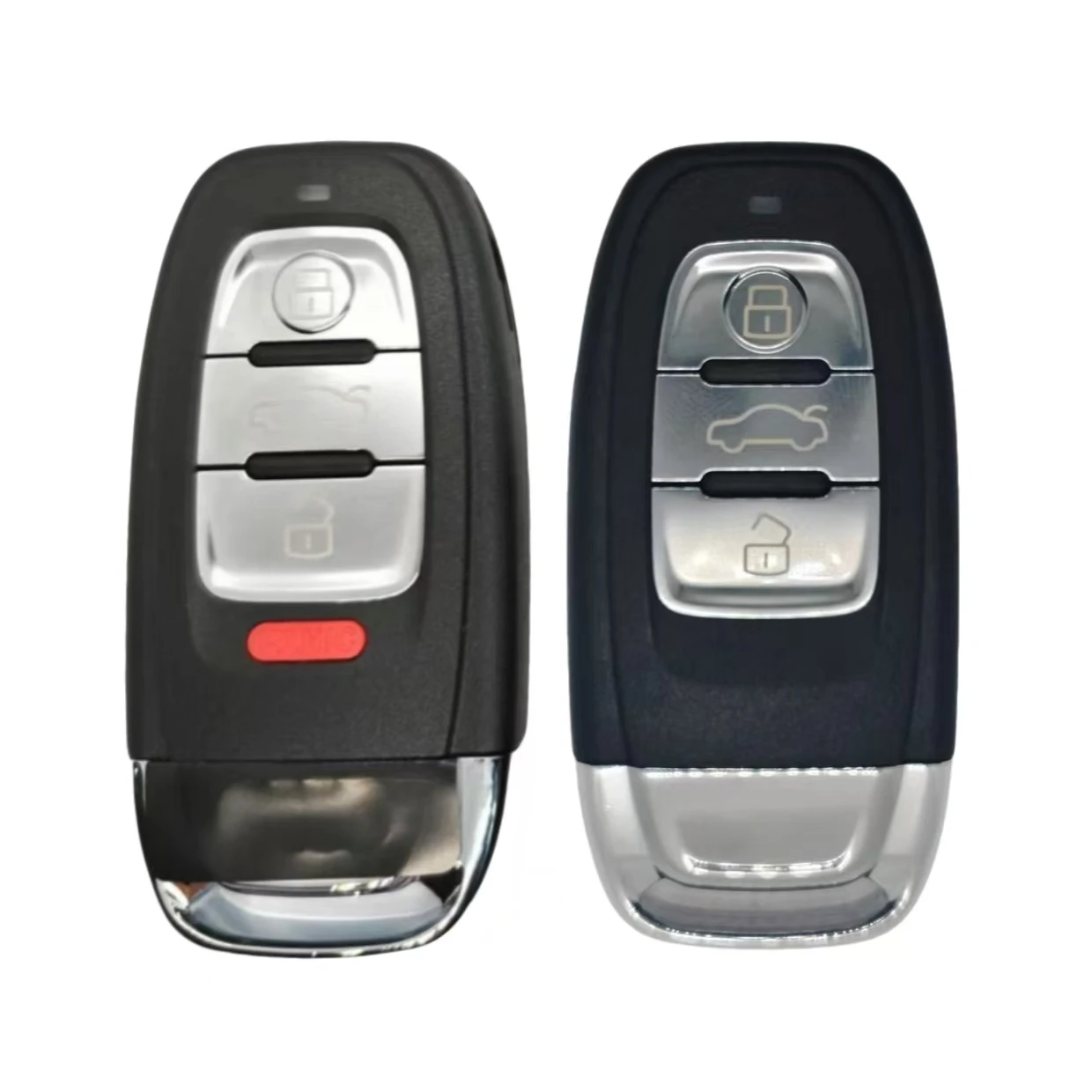 3/4Buttons 315MHz 433MHz 868MHz  For Audi Q5 A4L A5 A6 A7 A8 RS4 RS5 S4 S5 A4 RS4 RS5  8T0959754C/D/F