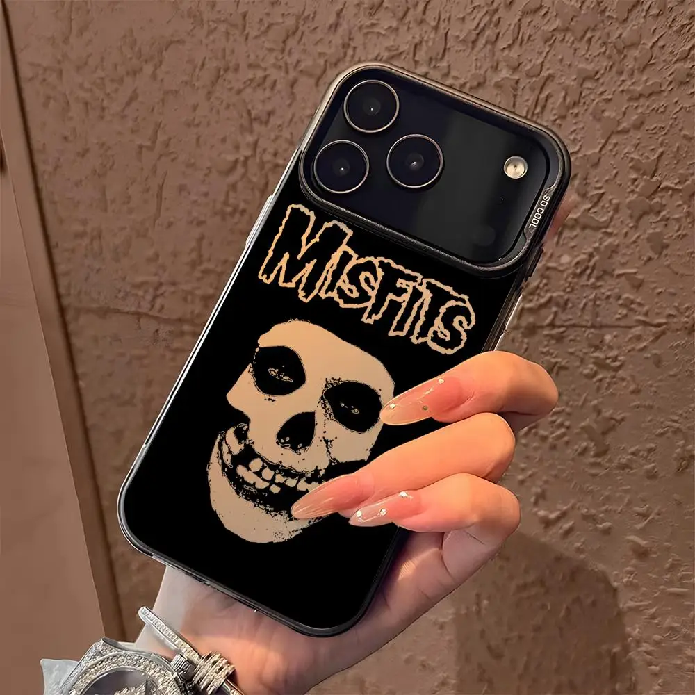 Misfits Phone Case For IPhone 17 16 15 14 13 12 11 Pro Max Air Multicolor Matte Laser Metallic Aurora Funda