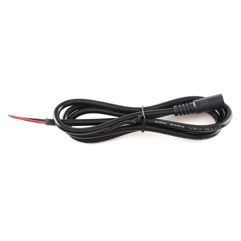 12V DC Connectors Male Female Jack Cable Adapter Plug Power Supply 30cm/100CM  Length 18AW 5.5 x 2.1  5.5*2.5MM for CCTV Camera