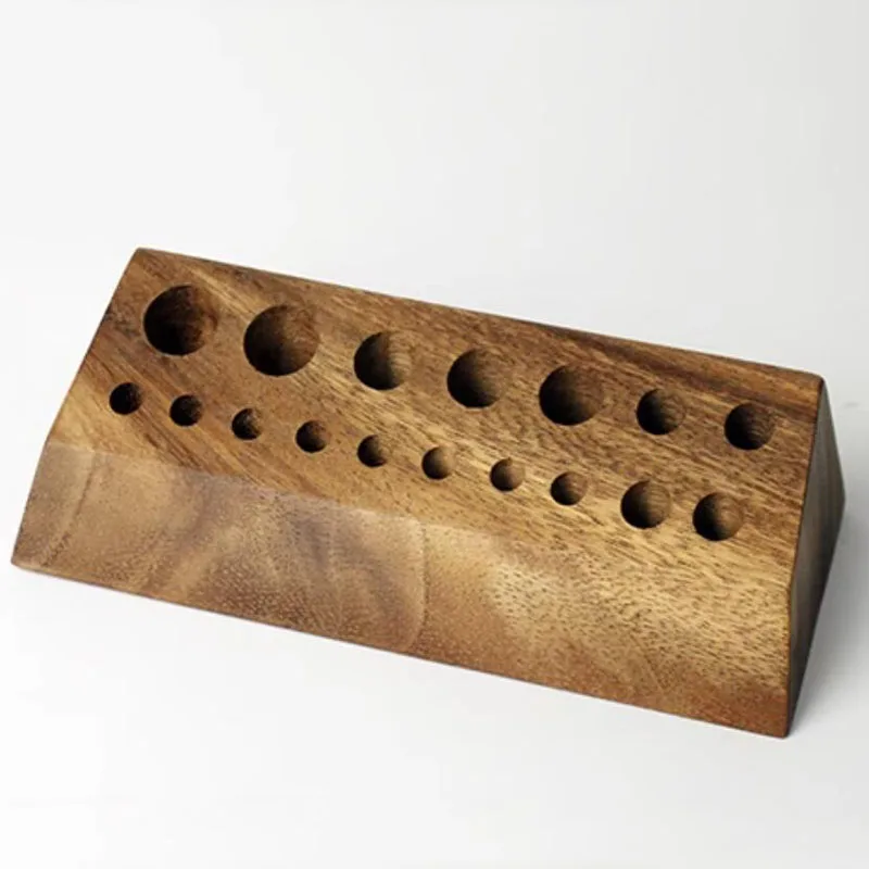 Famous-Black walnut solid wood base, leather punch storage rack, electric creasing machine, ironing stand