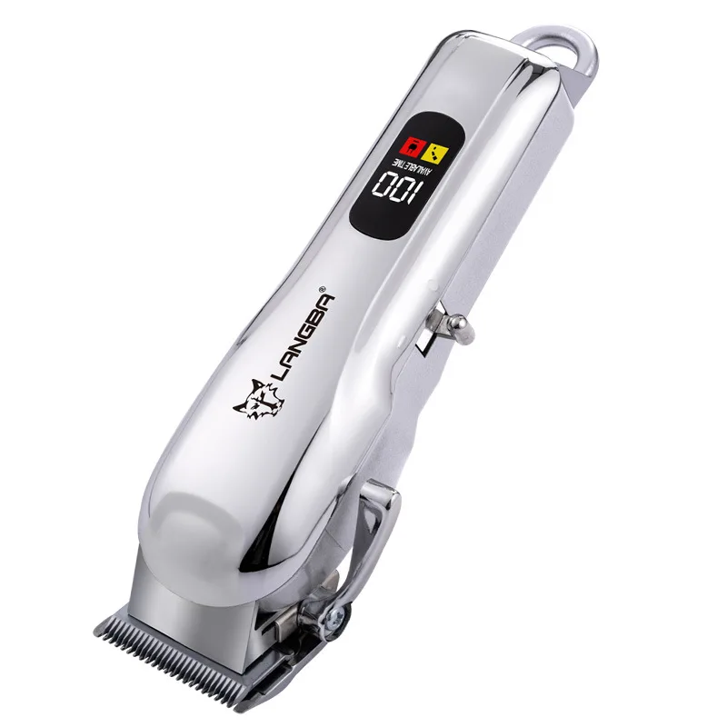 

Pet Hair Clipper Electric Dog Trimmer Easy Clean Rust Resistant No Hair Jam Battery Display High Quality Stylish Grooming Tool