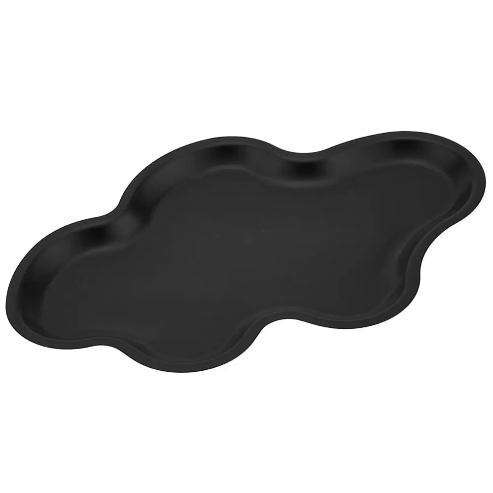 Stainless Steel Cloud Shaped Storage Tray Modern Design Ornament Jewelry Organizer Space Saving Multi-Purpose Key Serving Plate